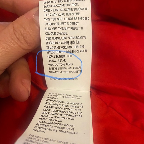 Biker leather jacket - Picture 3 of 4